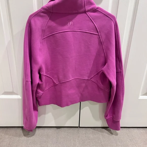 Lululemon Athletica Pink Half-Zip Pullover - Picture 3 of 3